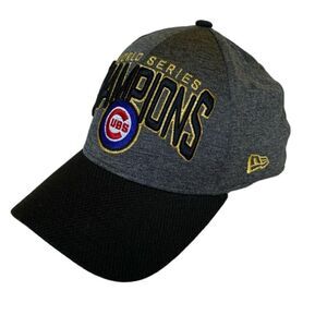 New Era Chicago Cubs 2016 World Series Champions Official On-Field Cap Hat OS